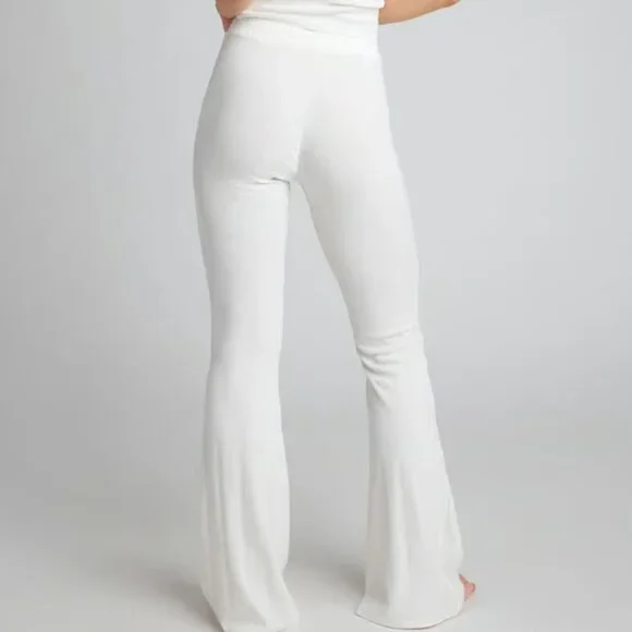 Pointelle Flare Pants by Negative - Picture 2 of 5